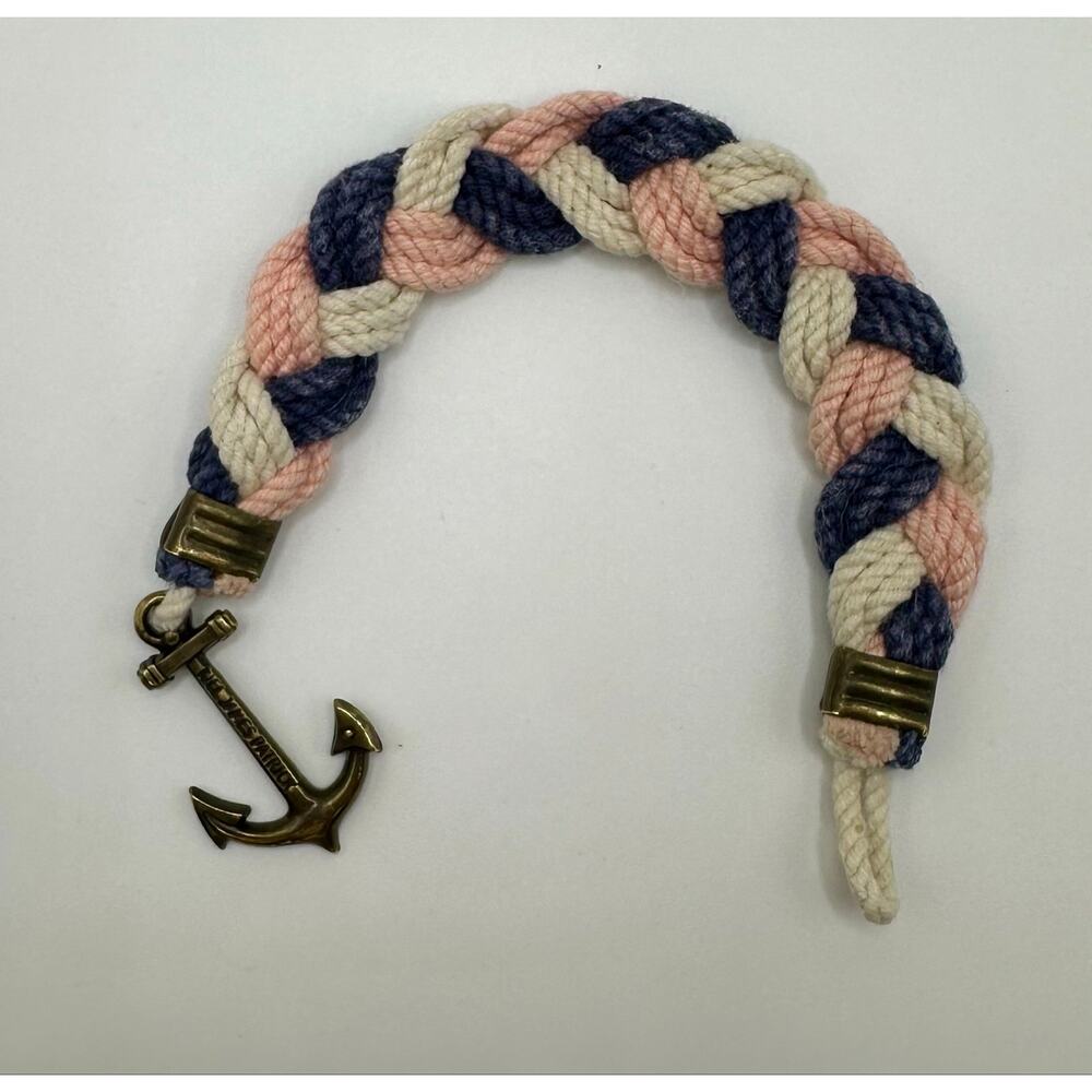 Kiel James Patrick Original Anchor Braided Bracelet
